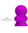 PRETTY LOVE - STIMULATEURS DE NIPPLE 12 MODES VIBRATION LILAS