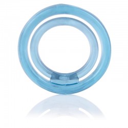SCREAMING O RING O2 DOUBLE ANNEAU PENIS ET TESTICLES BLEU