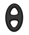 CRAZY BULL - BAGUE EN SILICONE DOUBLE OVALE