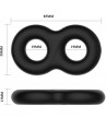 CRAZY BULL - BAGUE EN SILICONE DOUBLE INFINITY