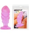 BAILE - PLUG ANAL UNISEXE AVEC VENTOUSE ROSE