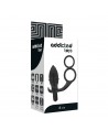 ADDICTED TOYS - PLUG ANAL AVEC DOUBLE ANNEAU NOIR