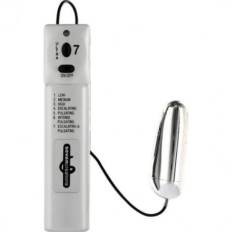 VECTEUR D'?UF VIBRATOIRE SEVENCREATIONS ULTRA 7