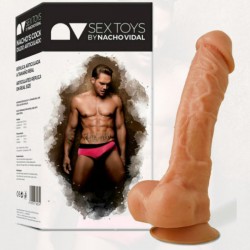 REPLICA PENIS NACHO VIDAL 24CM NATUREL