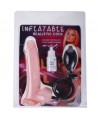 BAILE - GODE GONFLABLE RÉALISTE AVEC VENTOUSE 15 CM