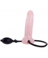 BAILE - GODE RÉALISTE GONFLABLE AVEC VENTOUSE 15 CM