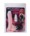 BAILE - GODE RÉALISTE GONFLABLE AVEC VENTOUSE 15 CM