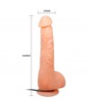 BAILE - GODE RÉALISTE JASON NATUREL 24 CM