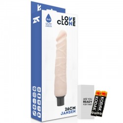 LOVECLONE - VIBRATEUR AUTOLUBRIFIANT JANSEN 26 CM -O- 4.2 CM