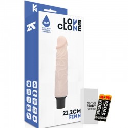 LOVECLONE - VIBRATEUR AUTOLUBRIFIANT FINN 21.2 CM -O- 3.8 CM