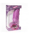 PINK ROOM - GODE RÉALISTE DAYAN VIOLET 17 CM