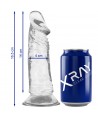 XRAY CLEAR DILDO TRANSPARENTE 16.5CM X 4CM