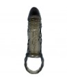 BAILE - GAINE DEXTENSION DE PÉNIS AVEC SANGLE POUR TESTICULES 11.5 CM