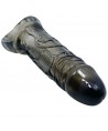 BAILE - GAINE DEXTENSION DE PÉNIS AVEC SANGLE POUR TESTICULES 11.5 CM