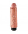 KING COCK - GODE VIBRATEUR 15.24 CM NATUREL