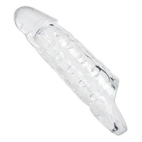 TOM OF FINLAND CLEAR REALISTIC COCK ENHANCER
