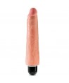 KING COCK - VIBRATEUR RÉALISTE ET RIGIDE 23 CM - NATUREL
