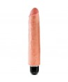 KING COCK - VIBRATEUR RIGIDE RÉALISTE 25.4 CM NATUREL