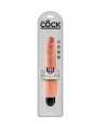 KING COCK - VIBRATEUR RIGIDE RÉALISTE 25.4 CM NATUREL