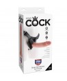 KING COCK - HARNAIS AVEC PÉNIS NATUREL RÉALISTE 22,9 CM