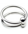 METAL HARD - ANNEAU DOUBLE ACIER METAL DUR 30MM