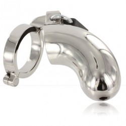 BAGUE DE COCK RING EN MÉTAL RETENUE BRIG