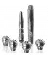 METAL HARD - ENSEMBLE DE NETTOYAGE VAGINAL/ANAL 5PCS