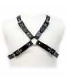 HARNAIS EN CUIR POUR HOMMES - BOUCLE NOIRE