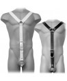HARNAIS CUIR HOMME BLANC