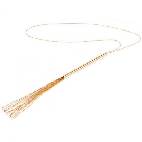 BIJOUX INDISCRETS - MAGNIFIQUE COLLIER CHAÎNE / FOUET MÉTAL