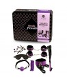 SECRETPLAY - BDSM SET 8PCS PURBLE / NOIR.