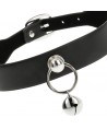 COQUETTE CHIC DESIRE - COLLIER CUIR VEGAN FEMME ACCESSOIRE HOCHET/CERCEAU