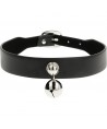 COQUETTE CHIC DESIRE - COLLIER EN CUIR VEGAN FEMME HOCHET ACCESSOIRE