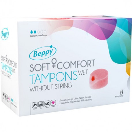 BEPPY - TAMPONS SOFT CONFORT HUMIDE 8 UNITÉS