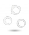 ADDICTED TOYS SET 3 ANILLOS PENE CLEAR