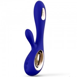 VIBRATEUR LELO SORAYA WAVE DEEP RABBIT BLEU NUIT