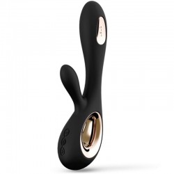 LELO - SORAYA WAVE VIBRATEUR LAPIN NOIR