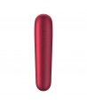 SATISFYER - VIBRATEUR ET ASPIRATION DUAL LOVE AVEC AIR PULSÉ ROUGE