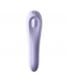 SATISFYER - VIBRATEUR DUAL PLEASURE AIR PULSE MAUVE