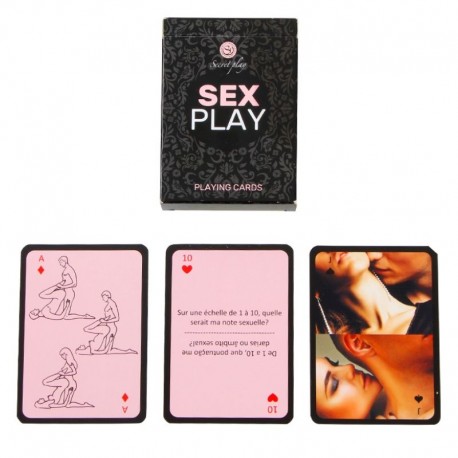 SECRETPLAY - CARTES À JOUER SEX PLAY (FR/PT)