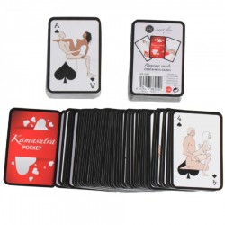 SECRETPLAY - CARTES À JOUER KAMASUTRA DE POCHE I (ES/EN/PT/IT/FR/DE)