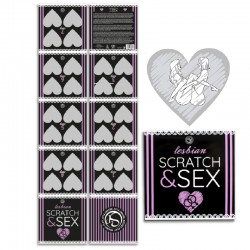 SECRETPLAY SCRATCH SEX JUEGO PAREJAS POSTURAS LESBICAS (ES/EN/FR/PT/DE)