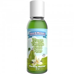 VINCE MICHAEL S HUILE PROFESSIONNELLE CHAUDE INTENSE VANILLE OR POIRE 50ML