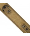 FETISH SUBMISSIVE ORIGIN - COLLIER CHAÎNE DOUBLÉE DE NÉOPRÈNE