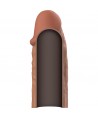 VIRILXL - EXTENSION DE PÉNIS MARRON EN SILICONE LIQUIDE V3