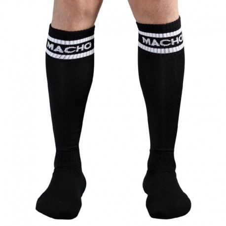 MACHO - CALCETINES LARGOS TALLA UNICA ROJO
