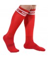 MACHO - CALCETINES LARGOS TALLA UNICA ROJO