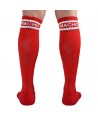 MACHO - CALCETINES LARGOS TALLA UNICA ROJO