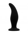 OHMAMA - PLUG ANAL EN SILICONE COURBÉ POINT P 12 CM