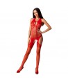 PASSION WOMAN BS079 BODYSTOCKING - NEGRO TALLA UNICA